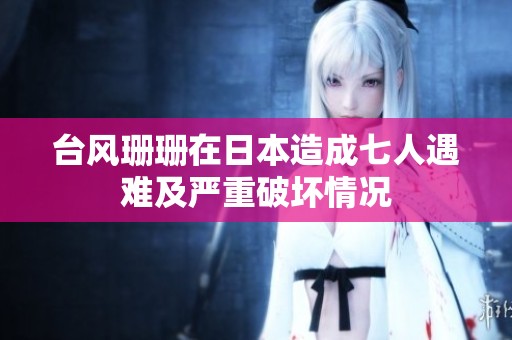 台风珊珊在日本造成七人遇难及严重破坏情况