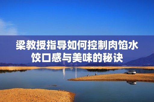 梁教授指导如何控制肉馅水饺口感与美味的秘诀