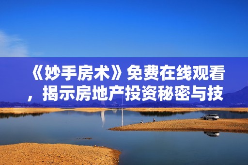 《妙手房术》免费在线观看，揭示房地产投资秘密与技巧
