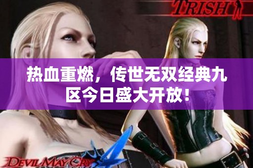 热血重燃，传世无双经典九区今日盛大开放！