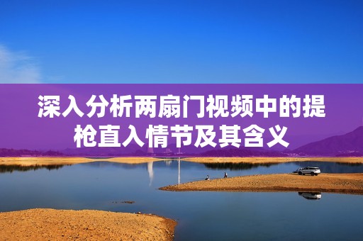 深入分析两扇门视频中的提枪直入情节及其含义
