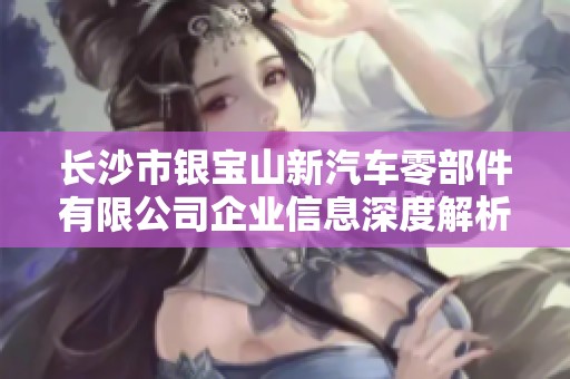 长沙市银宝山新汽车零部件有限公司企业信息深度解析与发展前景展望