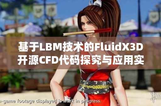 基于LBM技术的FluidX3D开源CFD代码探究与应用实例分析