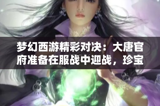 梦幻西游精彩对决：大唐官府准备在服战中迎战，珍宝阁首次采用三攻阵容挑战敌人