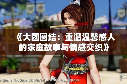 《大团圆结：重温温馨感人的家庭故事与情感交织》