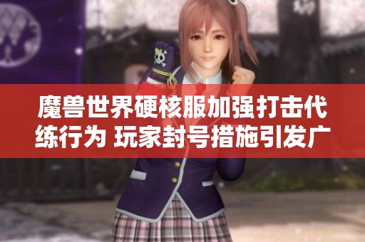 魔兽世界硬核服加强打击代练行为 玩家封号措施引发广泛讨论与共鸣