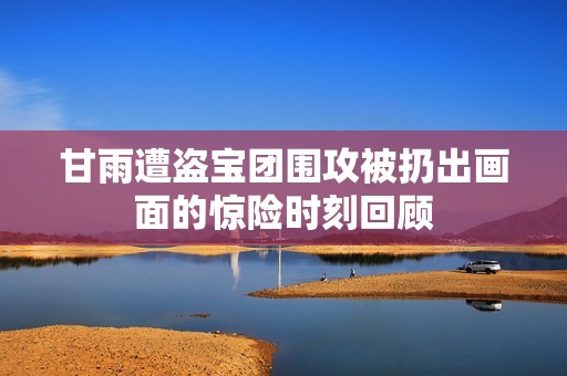 甘雨遭盗宝团围攻被扔出画面的惊险时刻回顾