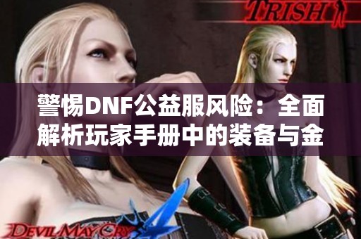 警惕DNF公益服风险：全面解析玩家手册中的装备与金币管理技巧