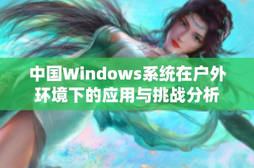 中国Windows系统在户外环境下的应用与挑战分析