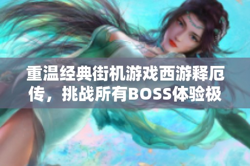 重温经典街机游戏西游释厄传，挑战所有BOSS体验极限乐趣