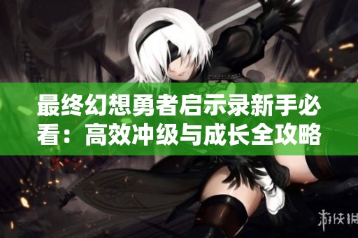 最终幻想勇者启示录新手必看：高效冲级与成长全攻略