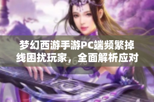 梦幻西游手游PC端频繁掉线困扰玩家，全面解析应对策略与解决方案