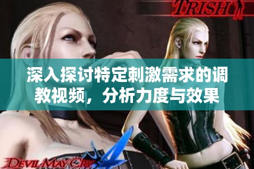 深入探讨特定刺激需求的调教视频，分析力度与效果