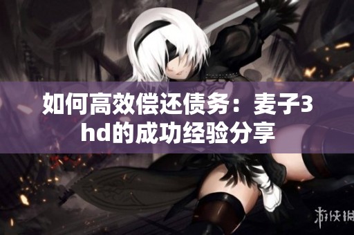 如何高效偿还债务：麦子3hd的成功经验分享