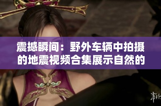 震撼瞬间：野外车辆中拍摄的地震视频合集展示自然的威力