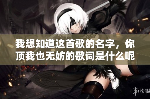 我想知道这首歌的名字，你顶我也无妨的歌词是什么呢