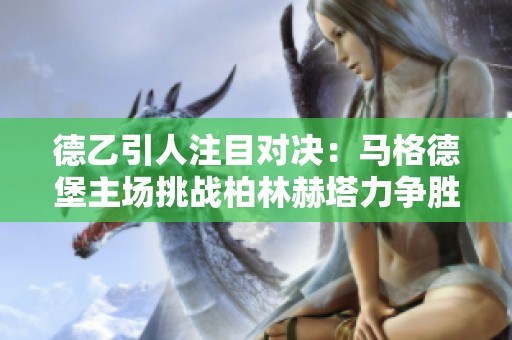 德乙引人注目对决：马格德堡主场挑战柏林赫塔力争胜利