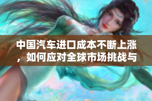 中国汽车进口成本不断上涨，如何应对全球市场挑战与机遇