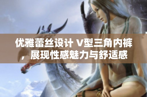 优雅蕾丝设计 V型三角内裤，展现性感魅力与舒适感